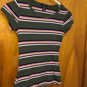 Striped Shirt xs & also fits small